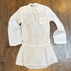 Splendid White Swim Coverup